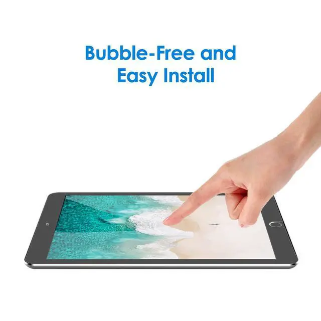 Alt view image 5 of 6 - Screen Protector for iPad Pro 10.5", iPad Air 3rd Gen 2019, 1-Pack