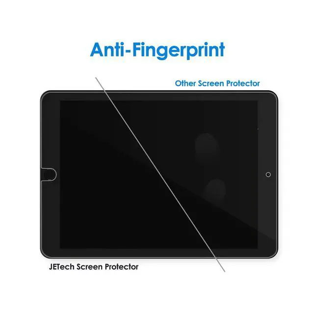 Alt view image 6 of 6 - Screen Protector for iPad Pro 10.5", iPad Air 3rd Gen 2019, 1-Pack