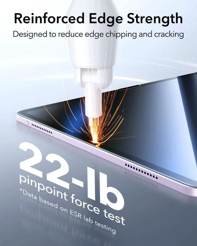 Alt view image 6 of 7 - 2 Pack Screen Protector for iPad Air 13 Inch M4/M3/M2, 9H Glass