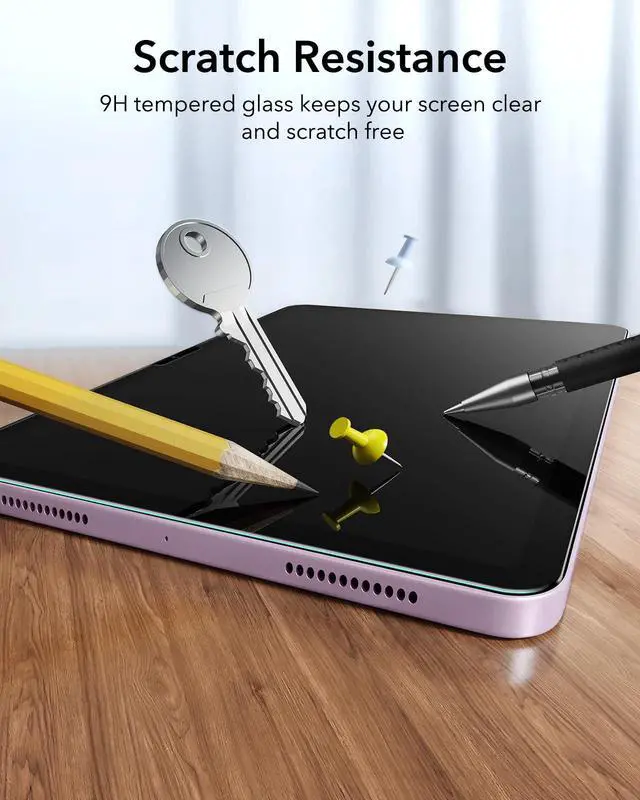 Alt view image 7 of 7 - 2 Pack Screen Protector for iPad Air 13 Inch M4/M3/M2, 9H Glass