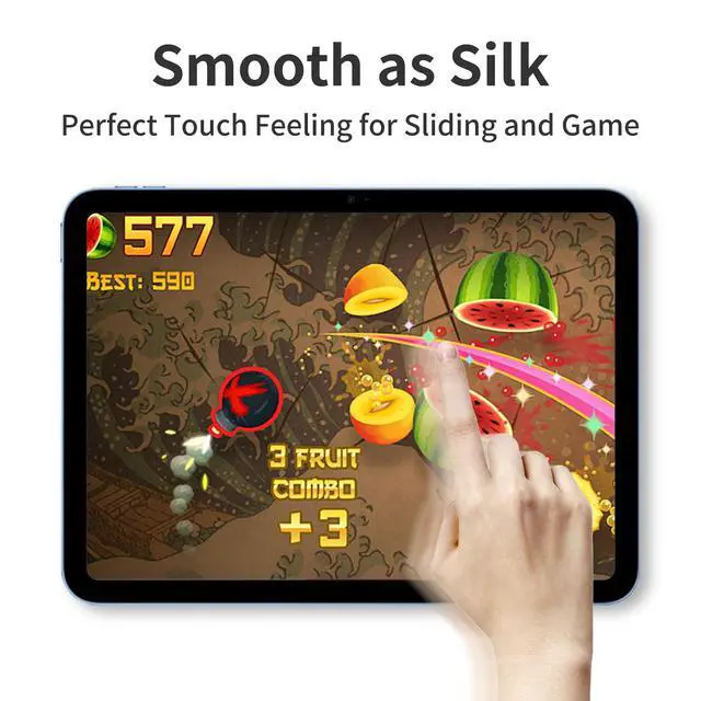 Alt view image 6 of 7 - Privacy Screen Protector for iPad A16 11th / 10th Gen 1-Pack