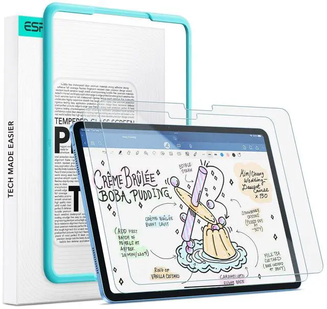 Main image of 2 Pack Paper-Feel Screen Protectors for iPad A16 11th/10th 11/10.9 Inch