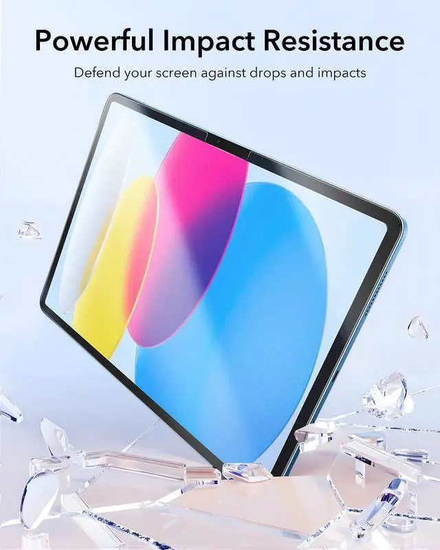 Alt view image 6 of 7 - 2 Pack Paper-Feel Screen Protectors for iPad A16 11th/10th 11/10.9 Inch