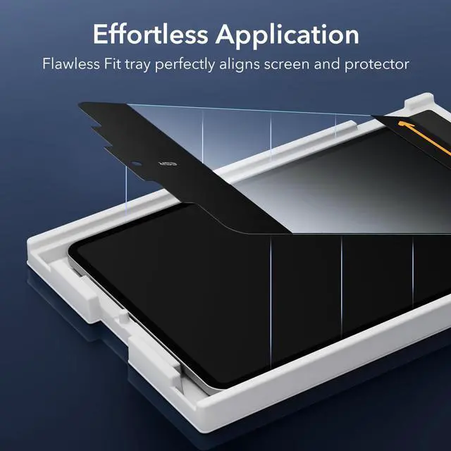 Alt view image 3 of 7 - 2 Pack Screen Protector for iPad Air 5th/4th Gen & Pro 11 Inch
