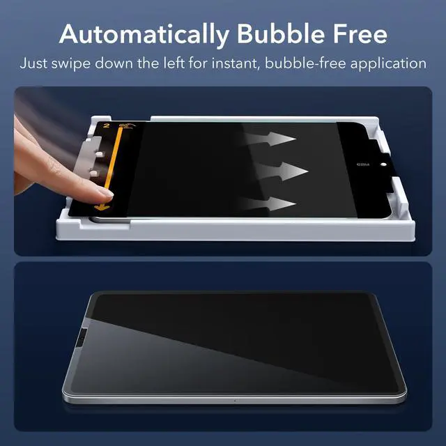 Alt view image 4 of 7 - 2 Pack Screen Protector for iPad Air 5th/4th Gen & Pro 11 Inch