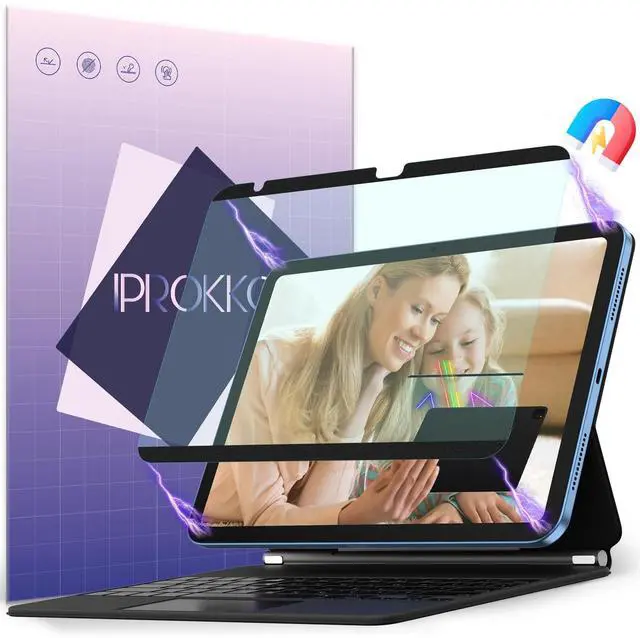 Main image of Magnetic Blue Light Screen Protector for iPad A16 11/10th 11/10.9"