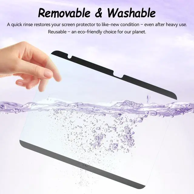 Alt view image 6 of 7 - Magnetic Blue Light Screen Protector for iPad A16 11/10th 11/10.9"