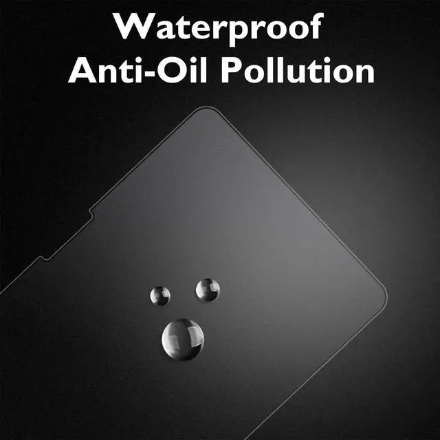 Alt view image 5 of 6 - Matte Glass Screen Protector for iPad Pro 11-inch M5 2025 / M4 2024 + Camera Lens Protector with Installation Frame, Anti-Glare & Anti-Fingerprint Tempered Glass, Smooth as Silk, Case Friendly