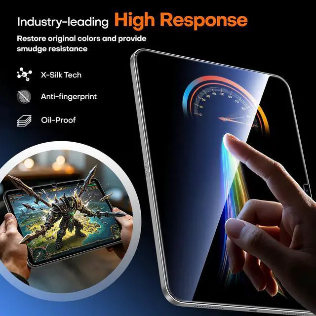 Alt view image 6 of 7 - for iPad A16 11th(11 Inch)/10th Gen(10.9 Incn) Screen Protector