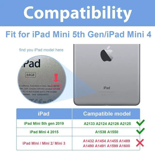 Alt view image 2 of 7 - 2 Pack Screen Protector for 7.9" iPad Mini 5/4