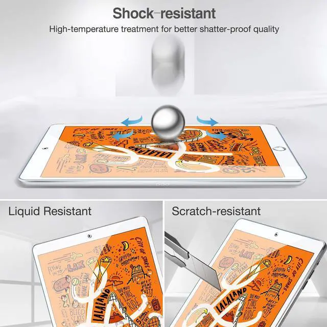 Alt view image 6 of 7 - 2 Pack Screen Protector for 7.9" iPad Mini 5/4