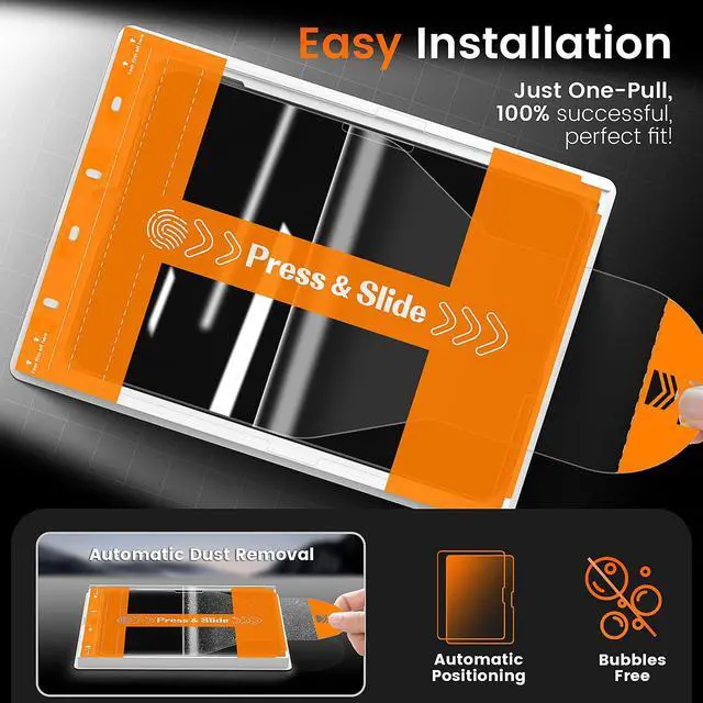 Alt view image 3 of 7 - 2-Pack Screen Protector for iPad Air 11-inch M4/M3/M2 2026-2024