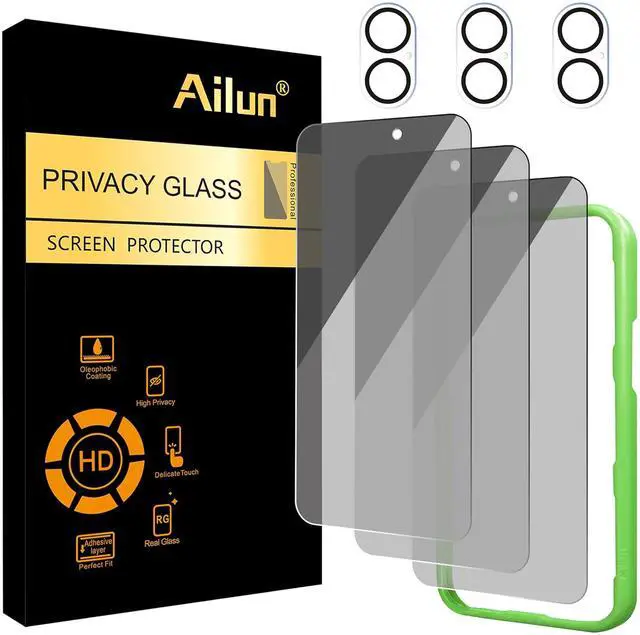 Main image of Privacy Screen Protector + Camera Lens Protector for iPhone 17