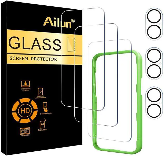 Main image of Screen Protector + Camera Lens Protector for iPhone 17, 3+3Pack