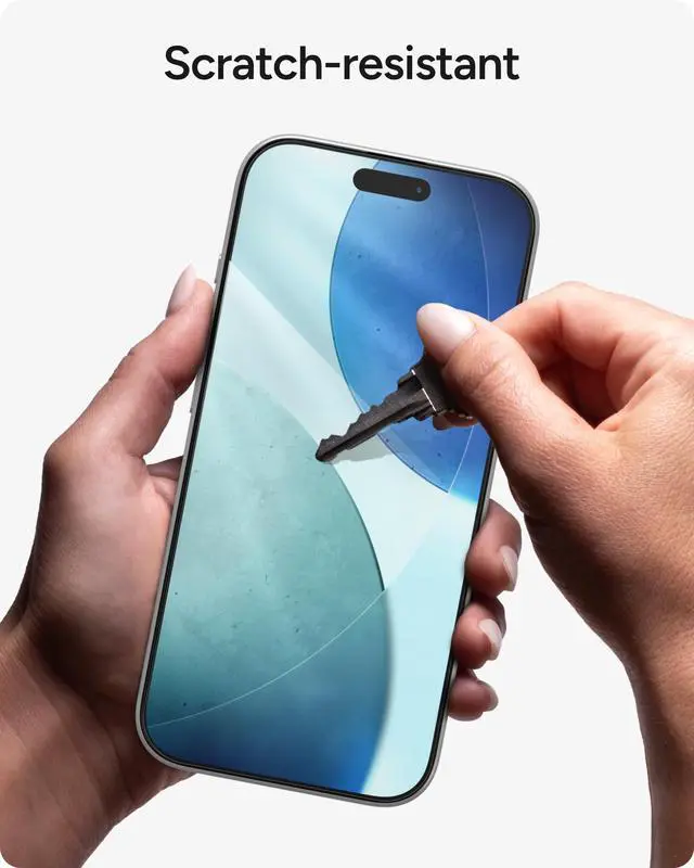 Alt view image 4 of 7 - Glass+ Screen Protector for iPhone 17-3X Stronger, Impact & Shatter Protection, Scratch & Smudge-Resistant iPhone Tempered Glass, InvisibleShield, Easy PerfectFit Install