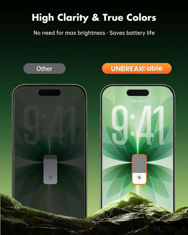Alt view image 4 of 7 - Privacy Screen Protector for iPhone 17-3 Pack
