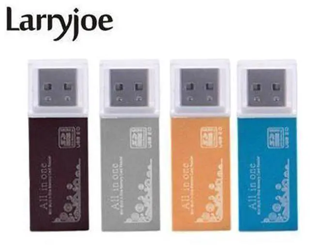 Alt view image 5 of 8 - Smart Card Reader Multi Memory Card Reader for Memory Stick Pro Duo Micro SD TF M2 MMC SDHC MS