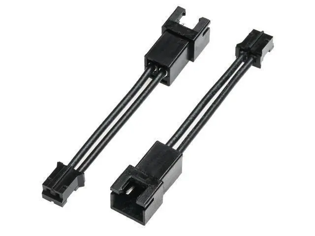 Alt view image 3 of 4 - Vszerda 2-Pin Micro PH 2.0mm Female to Mini XH 2.5mm Male Connector Adapter Cable for Cooling Fans, Sensors, and Other Devices (2-Pack)
