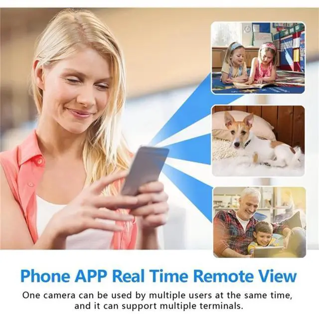 Alt view image 13 of 14 - Hidden Camera - 1080P Indoor Camera - Best Mini Camera - No Need Wifi Wireless Camera - Nanny Camera for Pet/Baby - Live Video Recorder with Night Vision and Full HD Surveillance Camerar(1PCS) 2PCS