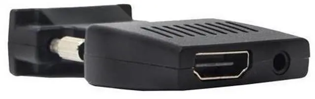 Alt view image 6 of 6 - Vszerda VGA to HDMI Converter 1080 P VGA to HDMI Adapter with Video 1080P for PC Laptop to HDTV Projector with Audio Cable and USB Cable