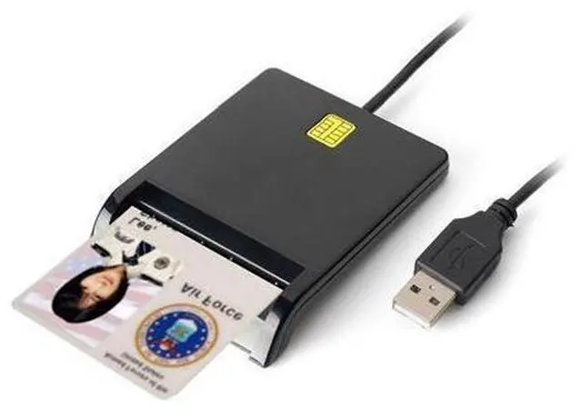 Alt view image 7 of 12 - Portable Universal Smart Card Reader For Bank Card Tax Card ID CAC DNIE ATM IC SIM Card Reader for Android Phones Tablet
