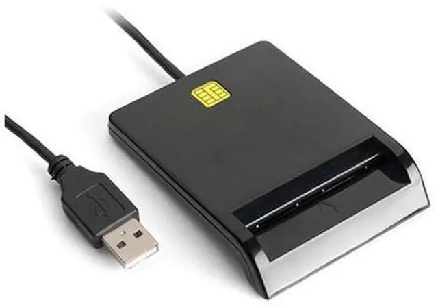 Alt view image 11 of 12 - Portable Universal Smart Card Reader For Bank Card Tax Card ID CAC DNIE ATM IC SIM Card Reader for Android Phones Tablet