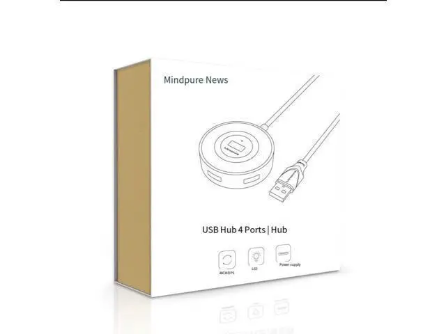 Alt view image 6 of 8 - usb 2.0 hub usb splitter Notebook computer expansion 4-port usb hub usb 3.0 splitter 1.0 meter