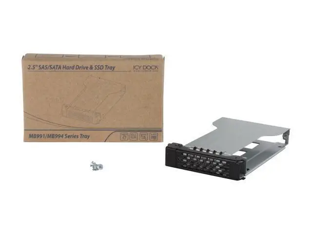 Alt view image 12 of 12 - ICY DOCK MB991TRAY-B 2.5" SATA / SAS Drive Tray for MB991IK, MB994SP Series