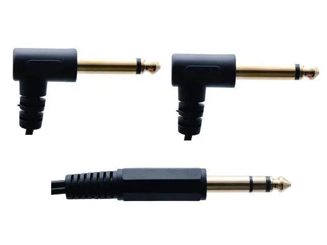 Alt view image 11 of 14 - Vszerda 6.35mm to 2 * 6.35 Audio Y Splitter Cable,Gold Plated 90 Degree 1/4 Inch 6.35mm Male TRS Stereo to 2(Dual) 6.35mm 1/4 Inch Male TS Mono Right Angle Y Splitter Audio Cable(1.8M/5.9 feet)