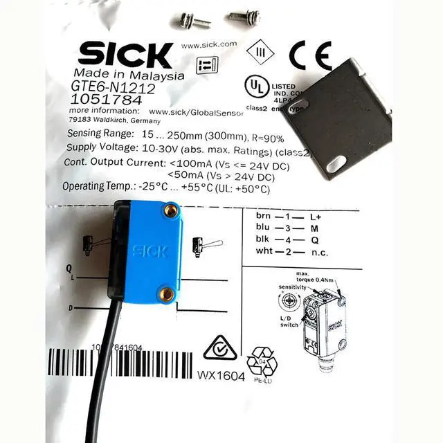 Alt view image 4 of 5 - SICK GTE6-N1212 Miniature photoelectric sensors ,NPN ,PNP,New