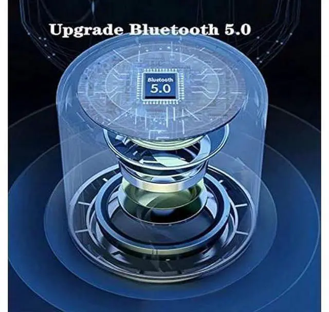 Alt view image 12 of 12 - MOMOHO Bluetooth Speaker Waterproof Bluetooth Speaker Portable Bluetooth Speaker Wireless Bluetooth Speaker Brief Design IPX7 Small Speaker TF Card Play Support for Outdoor Use, Shower, Hiking (Blue)