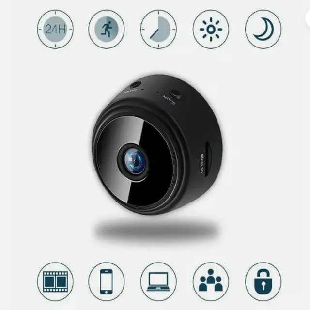 Alt view image 11 of 14 - 2PCS HD 1080P Mini Wireless Hidden Spy Camera Wifi IP Home Security Night Vision