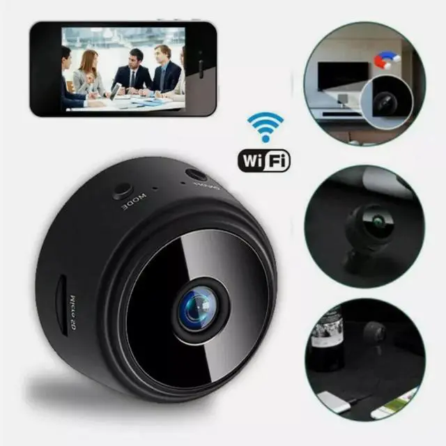 Alt view image 10 of 14 - 2PCS HD 1080P Mini Wireless Hidden Spy Camera Wifi IP Home Security Night Vision