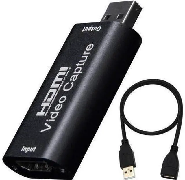 Alt view image 6 of 10 - BlueAVS HDMI to USB Video Capture Card 1080P for Live Video Streaming Record via DSLR Camcorder Action Cam - Capture 1080P@30Hz (Metal-Black)