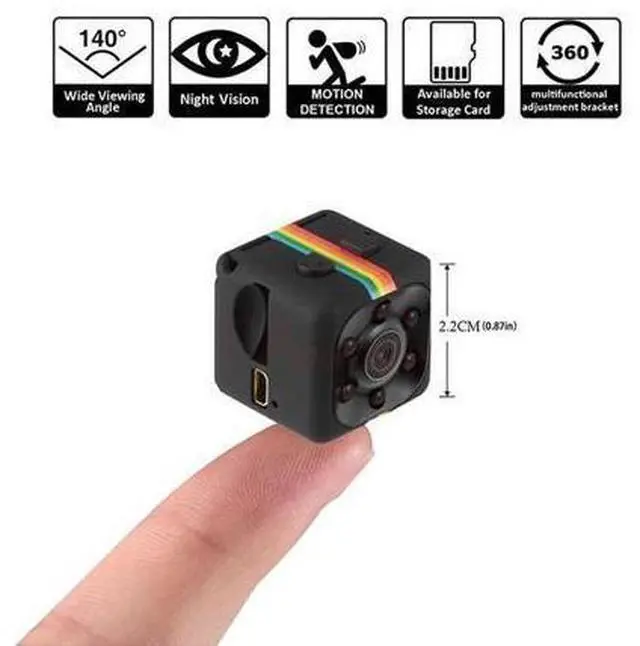 Alt view image 7 of 10 - sq11 Mini Camera HD 1080P Sensor Night Vision Camcorder Motion DVR Micro Camera Sport DV Video small Camera cam SQ 11