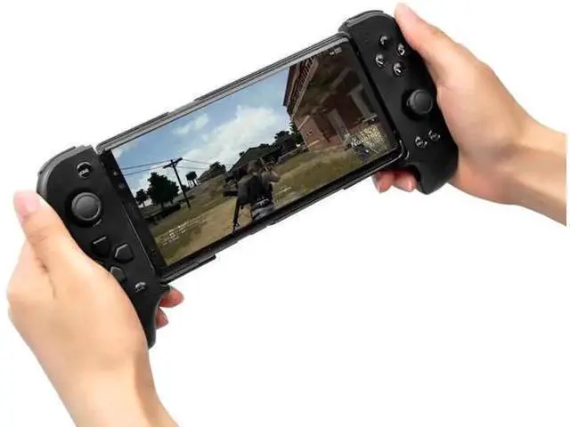 Alt view image 6 of 10 - Mobile Game Controller Telescopic Wireless Bluetooth Mobile Game Telescopic Wireless Bluetooth Controller for Android Phone