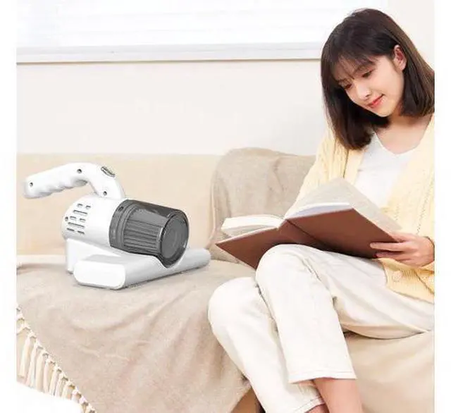 Alt view image 11 of 14 - Gemdeck Bed Vacuum Cleaner, Handheld Deep Mattress Cleaner high-Frequency Double Beat UV Mattress Vacuum Cleaner Green