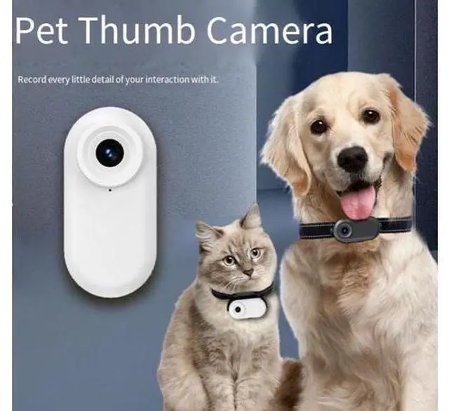 Alt view image 10 of 10 - Magnetic charging thumb camera, high-definition pet camera, student portable recording device, outdoor sports camera