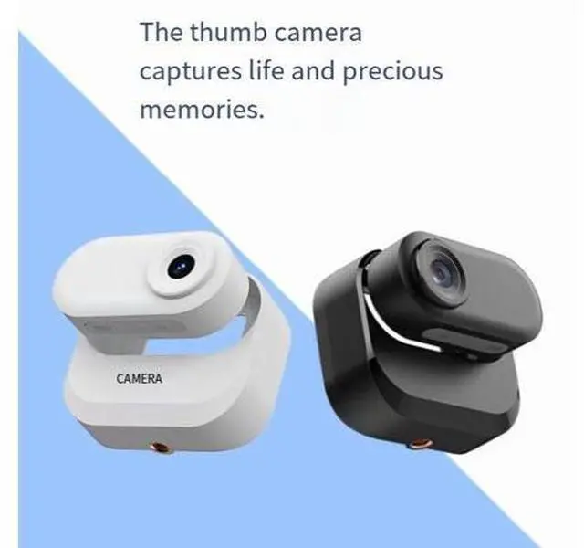 Alt view image 8 of 10 - Magnetic charging thumb camera, high-definition pet camera, student portable recording device, outdoor sports camera