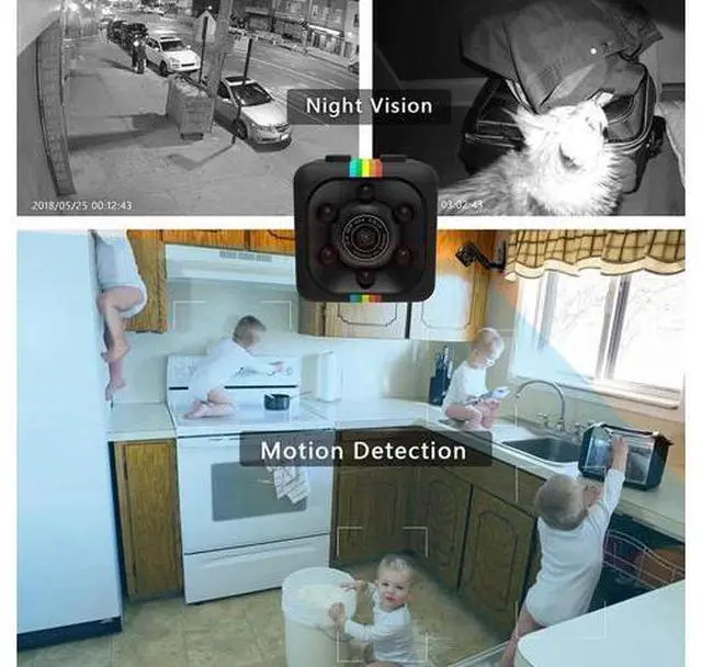 Alt view image 9 of 10 - sq11 Mini Camera HD 1080P Sensor Night Vision Camcorder Motion DVR Micro Camera Sport DV Video small Camera cam SQ 11