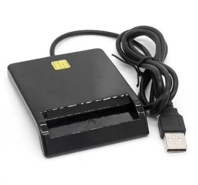 Alt view image 10 of 10 - USB Smart Card Reader For Bank Card IC/ID EMV card Reader High Quality for Windows 7 8 10 Linux OS USB-CCID ISO 7816