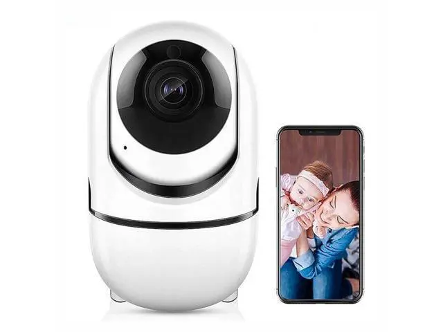 Alt view image 3 of 4 - Snowman Mini Wireless Wi-Fi Security Home Camera Smart High-Definition Night Vision Shaking Camera Two-Way Communication Camera Minions - Charger