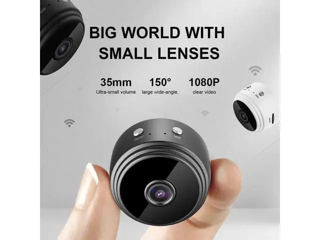 Alt view image 6 of 10 - Mini Camera A9 HD 1080P Sensor Night Vision Camcorder Motion DVR Micro Camera Sport DV Video Small Camera Home P2P Cam