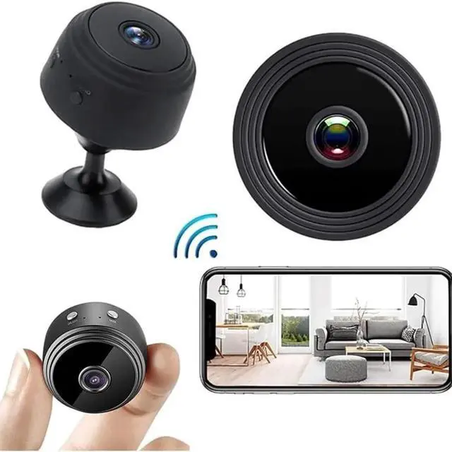 Alt view image 14 of 14 - Spy Lens Cam, Secret Scope Magnetic Mini Security Camera, Secret Scope Magnetic Mini Security Camera Outdoor, Secret Scope Magnetic Mini Camera, Hidden Camera, Keep Your Family Safe (3, Black)
