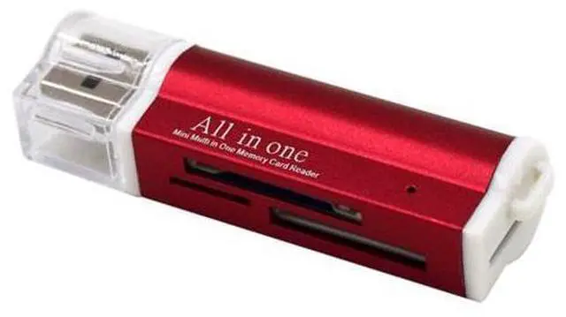 Alt view image 10 of 10 - shipping 4 in 1 Micro USB 2.0 Memory Card Reader usb Adapter for Micro SD card TF M2 MMC MS PRO DUO Card Reader