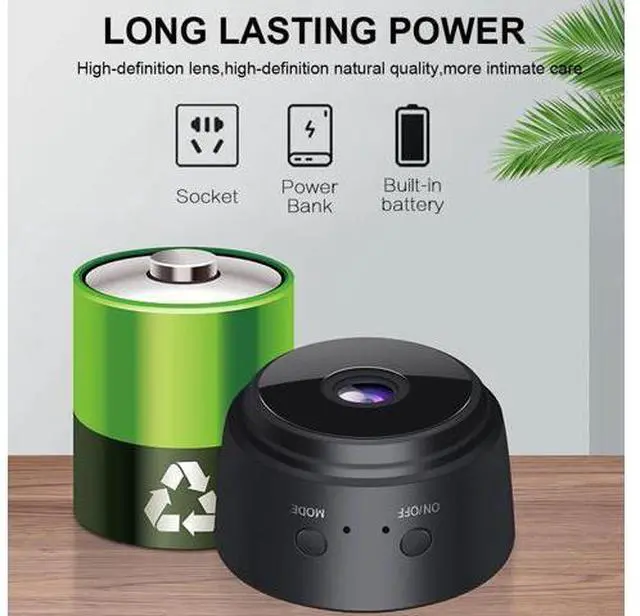 Alt view image 8 of 10 - Mini Camera A9 HD 1080P Sensor Night Vision Camcorder Motion DVR Micro Camera Sport DV Video Small Camera Home P2P Cam
