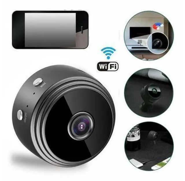 Alt view image 10 of 10 - Mini Camera A9 HD 1080P Sensor Night Vision Camcorder Motion DVR Micro Camera Sport DV Video Small Camera Home P2P Cam