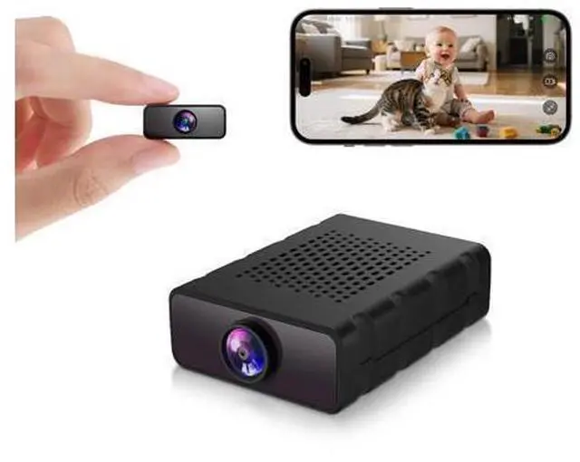Alt view image 8 of 14 - Hidden Camera, Nanny Cam for Home | Free Cloud Indoor Security Camera, Works with/Without WiFi for Baby/Pet/Nanny Monitoring (deep Black)