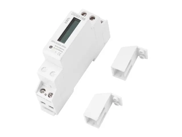 Alt view image 6 of 10 - Newstyle Din-rail Energy Meter Digital Single Phase Electric Meter 220V 5-32A Electronic KWh Meter High Accuracy Measuring Tool