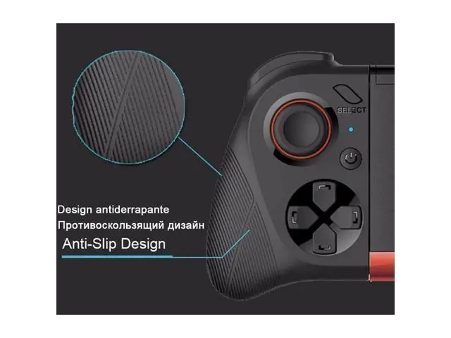 Alt view image 8 of 10 - 050 Bluetooth Gamepad Game Pad Controller Mobile Trigger Joystick For iPhone Android Phone PC Smart TV Box Joypad Control
